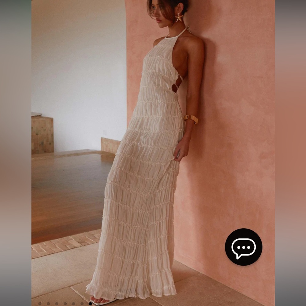 Peppermayo Exclusive- Aullie Maxi Dress - Ivory